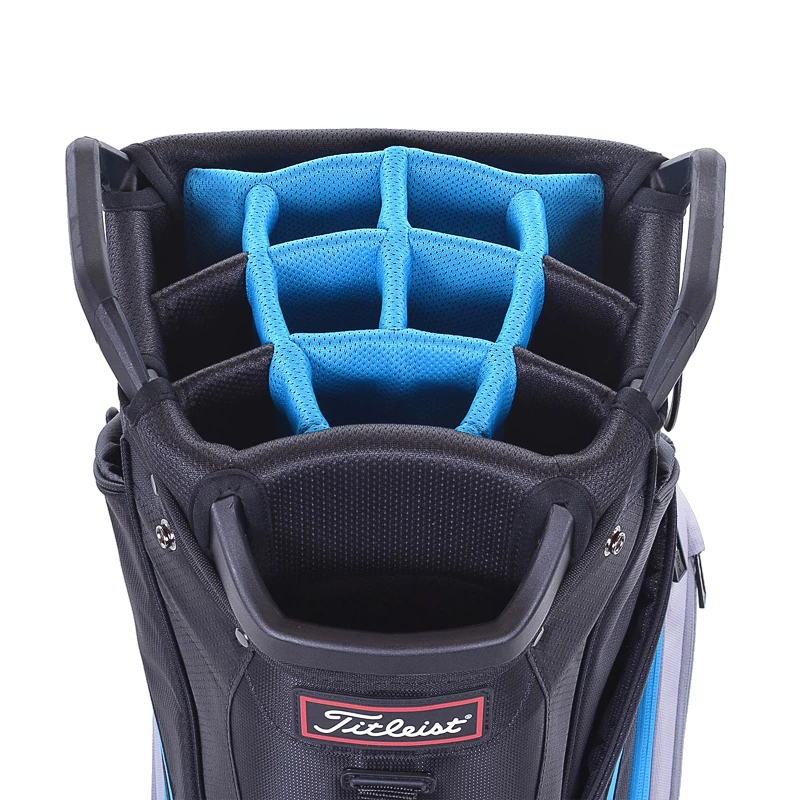 Titleist Lt Weight Cart Bag (Black/Sleet/Blue) 5 Titleist Lt Weight Cart Bag (Black/Sleet/Blue) - Image 3