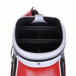 Yamaha Logo 9.5" Caddie Bag (White/Red) -Golf Bag Shop 9000000749759 3