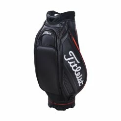 Titleist Jet Black Tour Bag (Black/Black/Red) -Golf Bag Shop GF3000101938 2