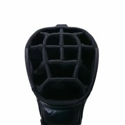 Cutter & Buck DriLite 9" Cart Bag (Black/Black) -Golf Bag Shop GF3000102130 3