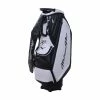 Mizuno Pro 9.5" Cart Bag (Black/White) -Golf Bag Shop GF3000102140 1