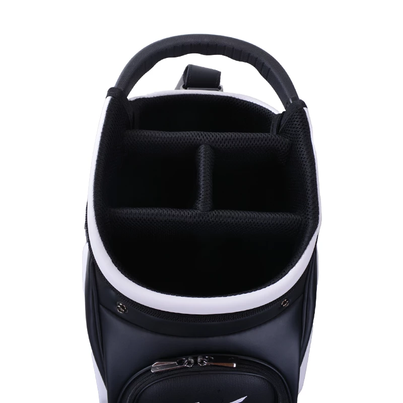 Mizuno Pro 9.5" Cart Bag (Black/White) 5 Mizuno Pro 9.5" Cart Bag (Black/White) - Image 3