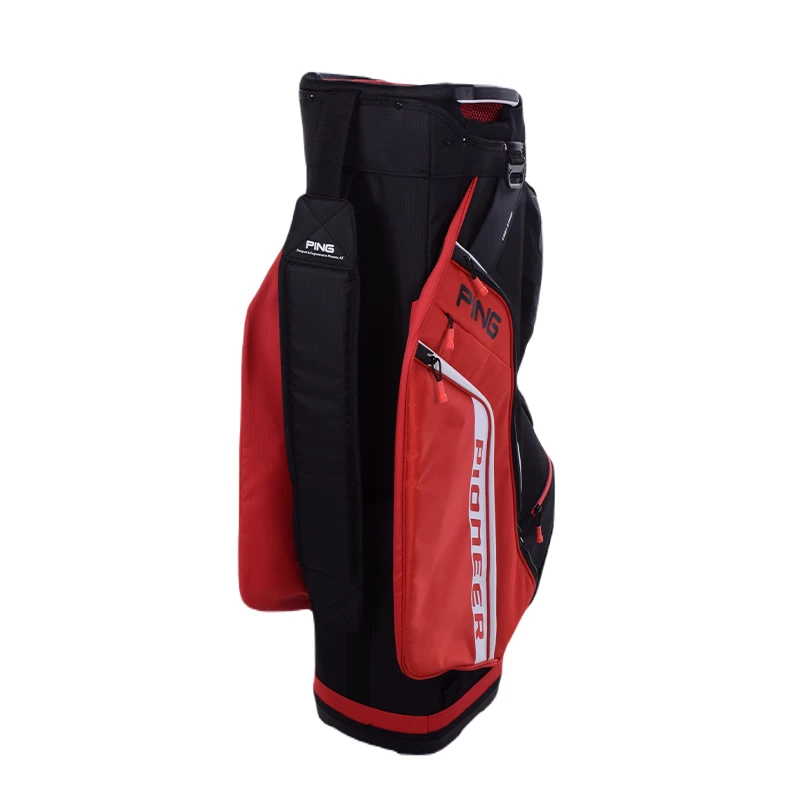 Ping Pioneer Cart Bag (Red/Black) 4 Ping Pioneer Cart Bag (Red/Black) - Image 2