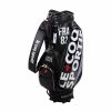 Le Coq Sportif Golf Big Logo 9.5" PU Cart Bag (Black) -Golf Bag Shop GF3000102193 1