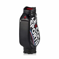 Le Coq Sportif Golf Big Logo 9.5" PU Cart Bag (Black) -Golf Bag Shop GF3000102193 2