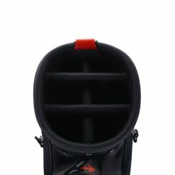 Le Coq Sportif Golf Lightweight Twill Graphic 9" Caddie Bag (Black) 7 Le Coq Sportif Golf Lightweight Twill Graphic 9" Caddie Bag (Black) -Golf Bag Shop GF3000102196 3