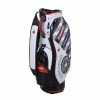 Le Coq Sportif Golf Lightweight Sporty Graphic 9" Caddie Bag (White) -Golf Bag Shop GF3000102200 1