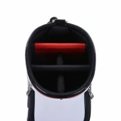 Le Coq Sportif Golf Lightweight Sporty Graphic 9" Caddie Bag (White) -Golf Bag Shop GF3000102200 3