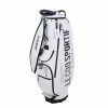 Le Coq Sportif Golf Ultra-Lightweight Logo Graphic 9" Caddie Bag (White) 1 Le Coq Sportif Golf Ultra-Lightweight Logo Graphic 9" Caddie Bag (White) -Golf Bag Shop GF3000102204 1