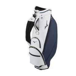 Mizuno ST Light 9.5" Cart Bag (White/Navy)