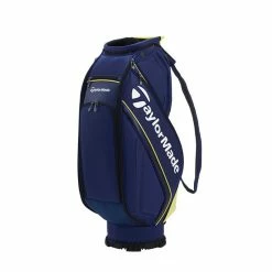 TaylorMade TD248 Auth-Tech 9.5" Cart Bag (Navy/Yellow) -Golf Bag Shop GF3000102231 2