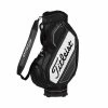 Titleist Jet Black Mid Staff Bag (Black/White) -Golf Bag Shop GF3000102268 1