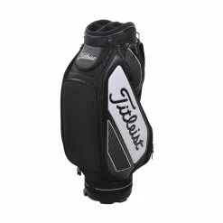 Titleist Jet Black Mid Staff Bag (Black/White) 6 Titleist Jet Black Mid Staff Bag (Black/White) -Golf Bag Shop GF3000102268 2