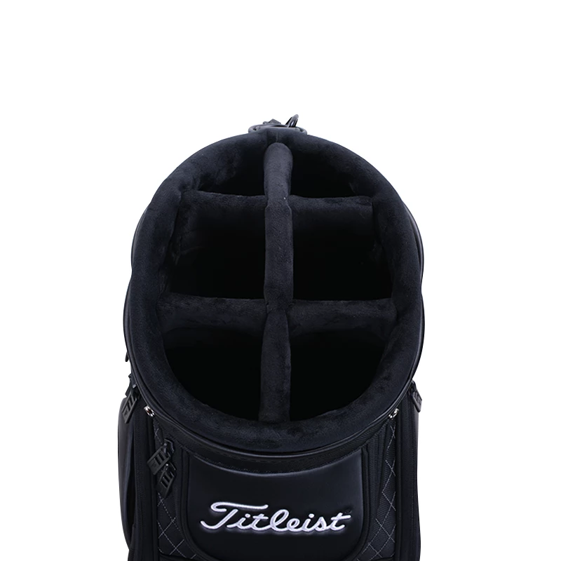 Titleist Jet Black Mid Staff Bag (Black/White) 5 Titleist Jet Black Mid Staff Bag (Black/White) - Image 3