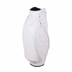 Honma Sports Matt PU 9" Caddie Bag (White) -Golf Bag Shop GF3000102283 2