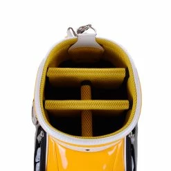 Honma Pro Replica 9.5" Caddie Bag (White/Orange) 7 Honma Pro Replica 9.5" Caddie Bag (White/Orange) -Golf Bag Shop GF3000102286 3