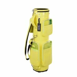 Honma Sports Trendy 9" Caddie Bag (Yellow)