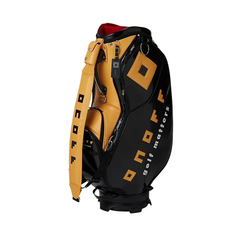 ONOFF OB0922 9" Caddie Bag (Black/Yellow) 3 ONOFF OB0922 9" Caddie Bag (Black/Yellow)