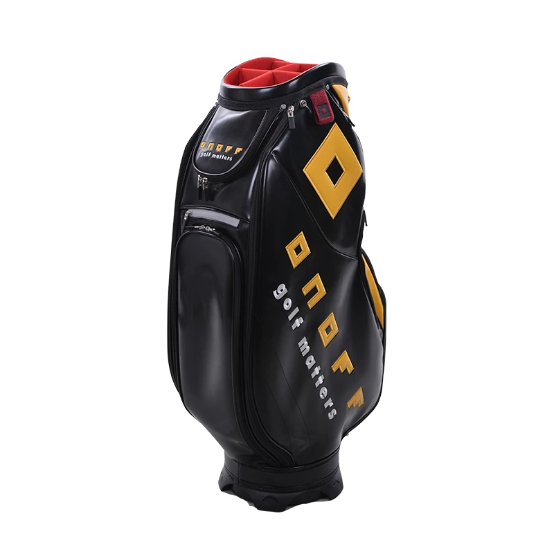 ONOFF OB0922 9" Caddie Bag (Black/Yellow) 4 ONOFF OB0922 9" Caddie Bag (Black/Yellow) - Image 2