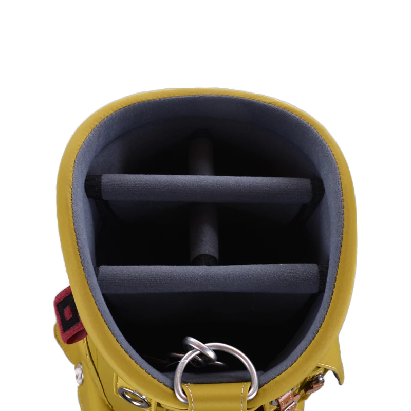 ONOFF OB0722 8.5" Women's Caddie Bag (Mustard) 5 ONOFF OB0722 8.5" Women's Caddie Bag (Mustard) - Image 3