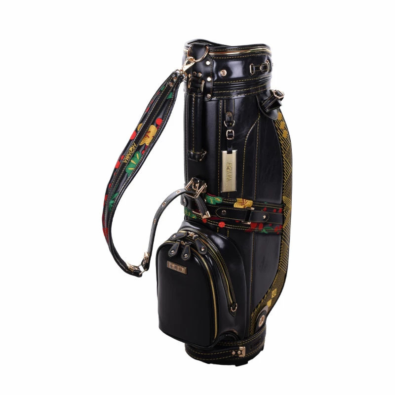 Honma Beres Aizu 4 Star 9" Caddie Bag (Black) 3 Honma Beres Aizu 4 Star 9" Caddie Bag (Black)