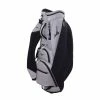 Mizuno ST Light 9.5" Cart Bag (Grey/Black) -Golf Bag Shop GF3000102380 1