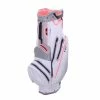 Sun Mountain H2NO Lite 2022 Women's Cart Bag (White/Grey/Pink) -Golf Bag Shop GF3000102387 1