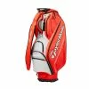 TaylorMade TD248 Auth-Tech 9.5" Cart Bag (Orange/Grey) -Golf Bag Shop GF3000102394 1