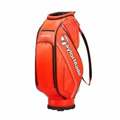 TaylorMade TD248 Auth-Tech 9.5" Cart Bag (Orange/Grey) -Golf Bag Shop GF3000102394 2