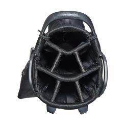 TaylorMade Select+ Stand Bag (Black/Charcoal) -Golf Bag Shop GF3000200851 4