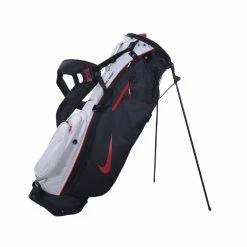 Nike Sport Lite Stand Bag (Grey/Black/Red)