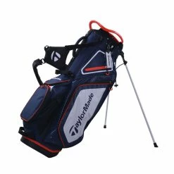 TaylorMade 8.0 Stand Bag (Navy/White/Red)