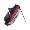 Titleist Players 4+ StaDry Stand Bag (White/Navy/Red) -Golf Bag Shop GF3000201006 1