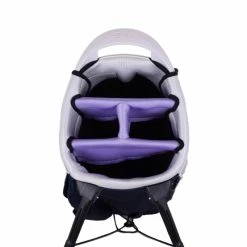 Ping Hoofer Lite 2022 Women's Stand Bag (Navy/Grey/Lavender) -Golf Bag Shop GF3000201069 3