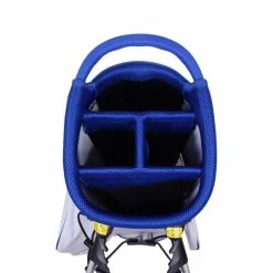 Mizuno Tour Stand Poly 9.5" Stand Bag (White/Blue) 7 Mizuno Tour Stand Poly 9.5" Stand Bag (White/Blue) -Golf Bag Shop GF3000201074 3