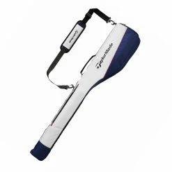 TaylorMade TD276 True-Lite Range Bag (White/Navy/Red)