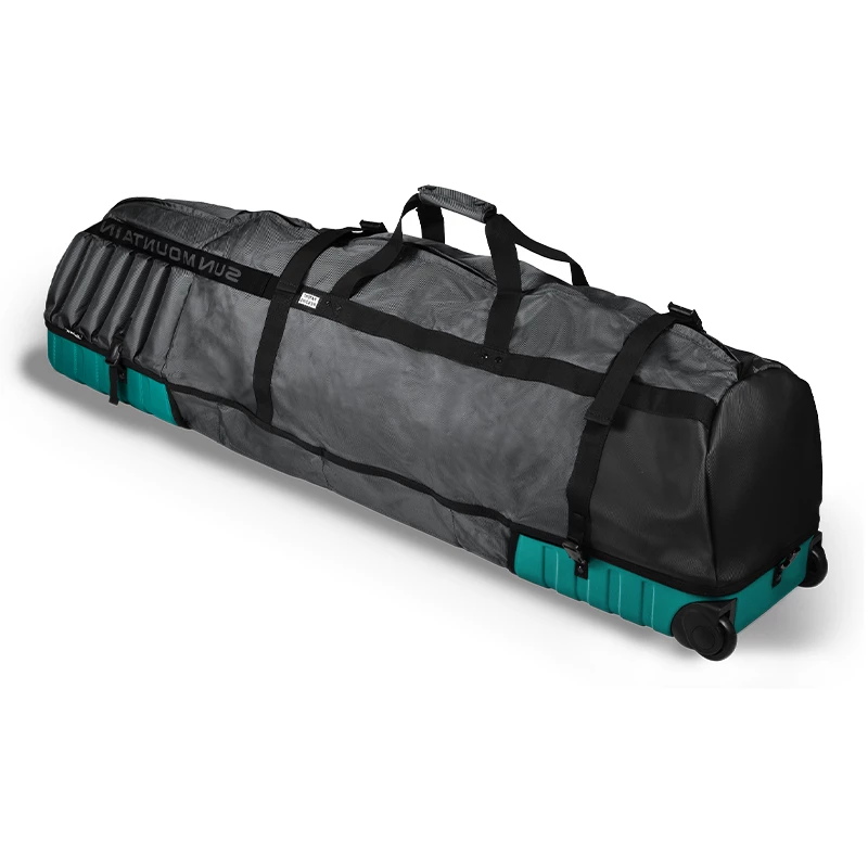 Sun Mountain 20KUBE Kube Travel Cover (Turquoise/Black) 4 Sun Mountain 20KUBE Kube Travel Cover (Turquoise/Black) - Image 2