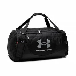 Under Armour Undeniable 5.0 Medium Duffle Bag (Black/Black/Silver)
