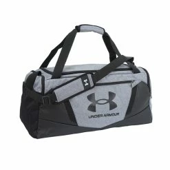 Under Armour Undeniable 5.0 Medium Duffle Bag (Heather/Black/Black)