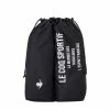 Le Coq Sportif Golf Drawstring Shoe Case (Black)
