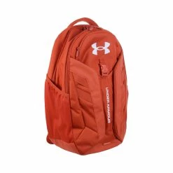 Under Armour Hustle Pro Backpack (Orange/Orange/White)