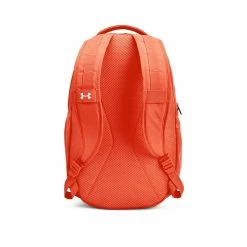 Under Armour Hustle 5.0 Backpack (Orange/White) -Golf Bag Shop GF3010300321 2