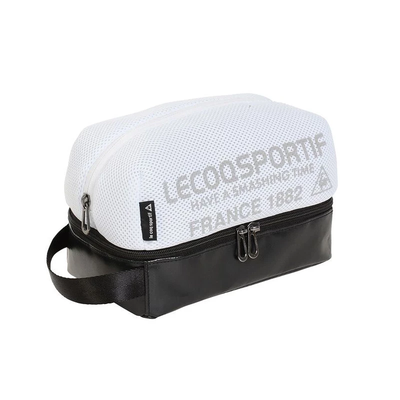 Le Coq Sportif Golf Pouch (White) 3 Le Coq Sportif Golf Pouch (White)