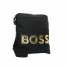 Hugo Boss Holiday Crossbody Zip Envelope Bag (Black) -Golf Bag Shop GF3010400758 1