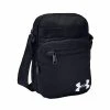 Under Armour UA Crossbody Bag (Black/Black/White) -Golf Bag Shop GF3010600074 1